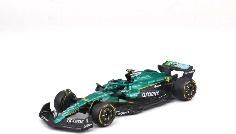 Bburago Model F1 Aston Martin AMR25 2025 Fernando Alonso 1:43