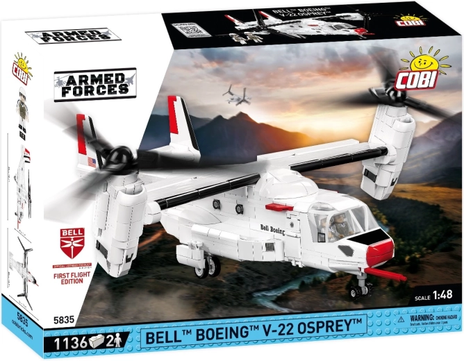 Cobi Armed Forces Bell Boeing V-22 Osprey first flight edition építőkészlet 1:48