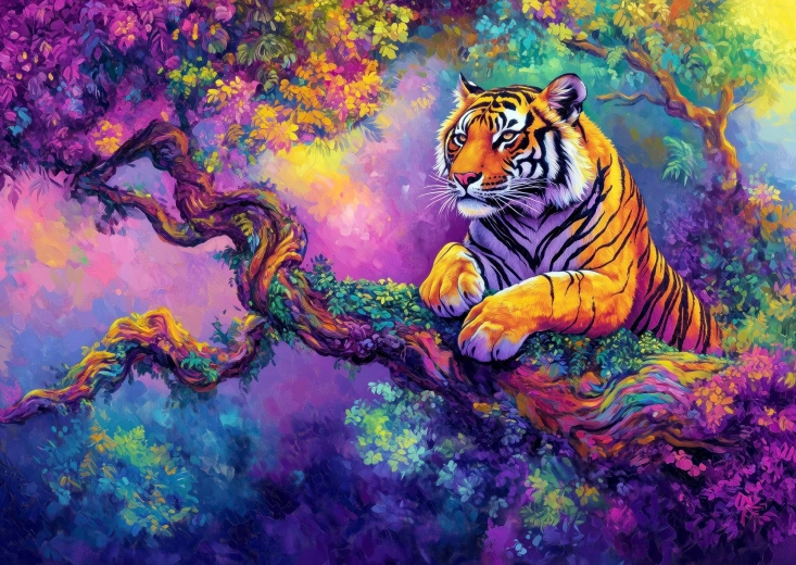 Enjoy puzzle Dzsungel fensége 1000 darabos