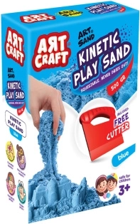 Art Craft kék kinetikus homok 500 g