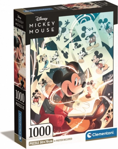 1000 darabos puzzle Kompakt Mickey Mouse Ünneplés