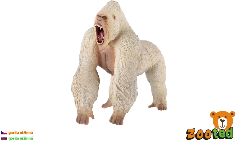 Síksági gorilla – műanyag figura 17 cm
