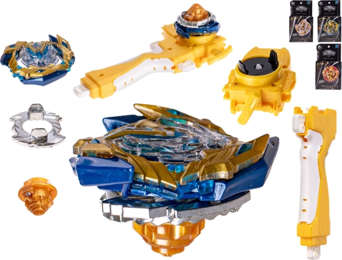 TopGyro pörgettyű kilövővel Beyblade stílusban