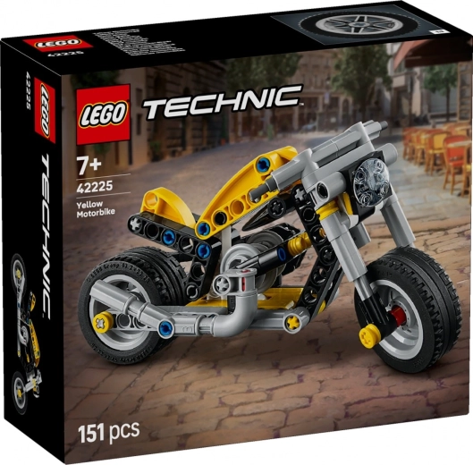 LEGO Technic Sárga motorbicikli
