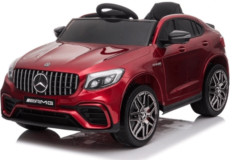 Elektromos kisautó MERCEDES-AMG GLC 63 S Coupé, piros