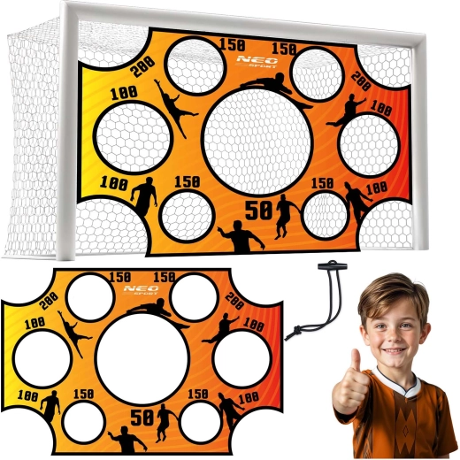 Neo-Sport edző célponyva futballkapuhoz 300 × 200 cm