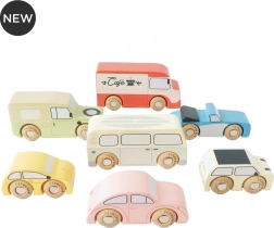 Le Toy Van Vintage Fa Autók Készlet