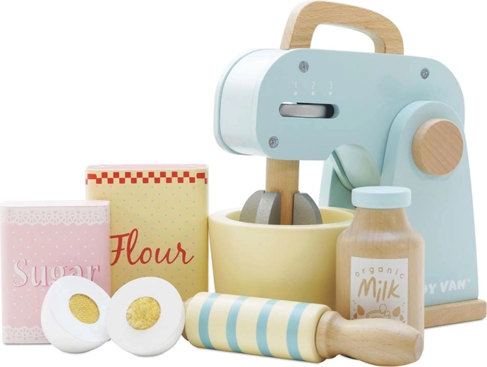 Fa retro mixer kiegészítőkkel Le Toy Van
