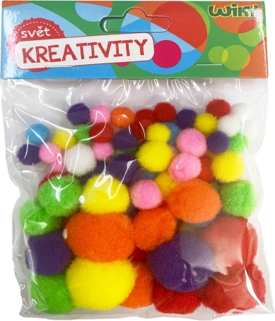 Pom Pom, 80 db vegyes méretben