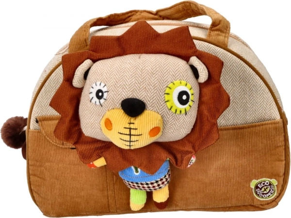 EcoSnoopers gyerek táska oroszlán motívummal