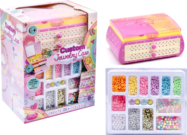 Gyöngyszett ékszerdobozzal