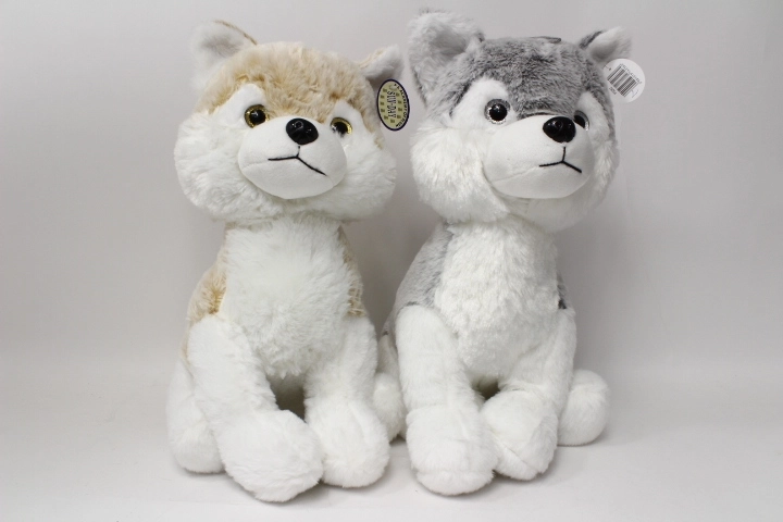 Husky plüsskutya 40 cm
