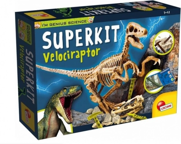 Oktató készlet I'm Genius Superkit Velociraptor