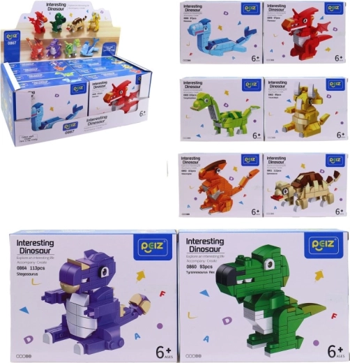 Dinoszauruszos építőkészlet - 1 darab