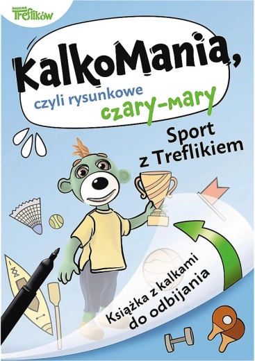 Gyerekkönyv Sport Treflíkkel – 1 db