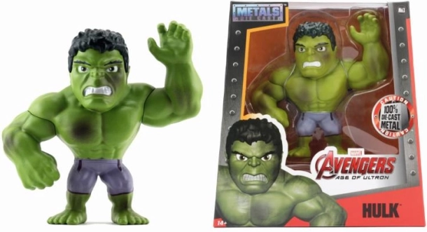 Fém gyűjtői figura MARVEL HULK 15 cm
