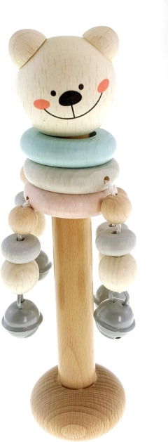 Hess csörgő mackó csengettyűkkel