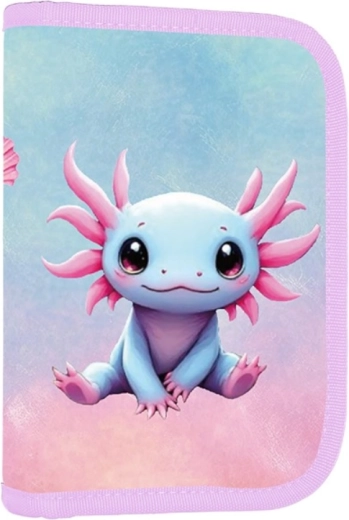 Egyemeletes iskolai tolltartó Axolotl Oxybag