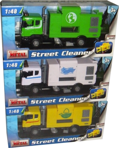 Mac toys takarítójármű Scania 1:48 fém - 1 db
