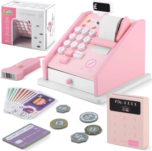 RICOKIDS fa pénztárgép gyerekeknek