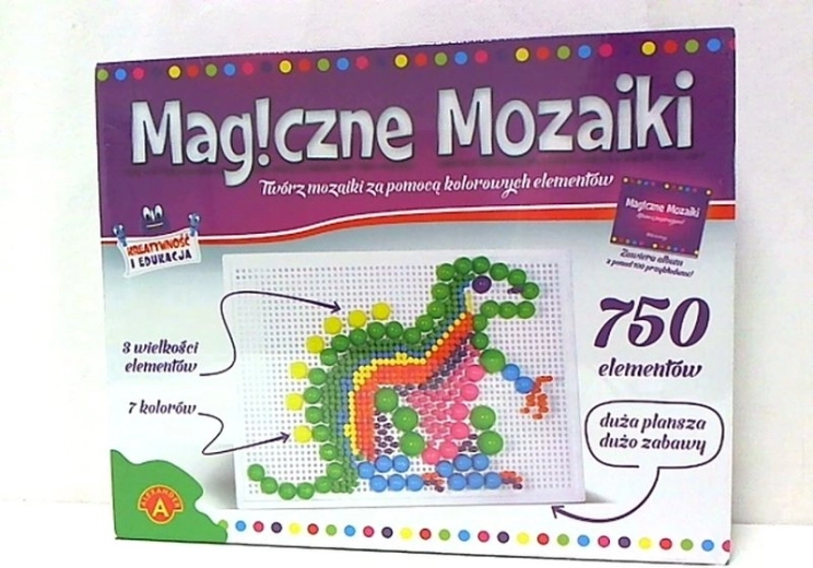 Varázslatos mozaikok – kreatív és fejlesztő játék