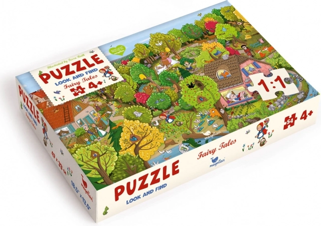 Magellan Puzzle Keresd és találd meg Piroska