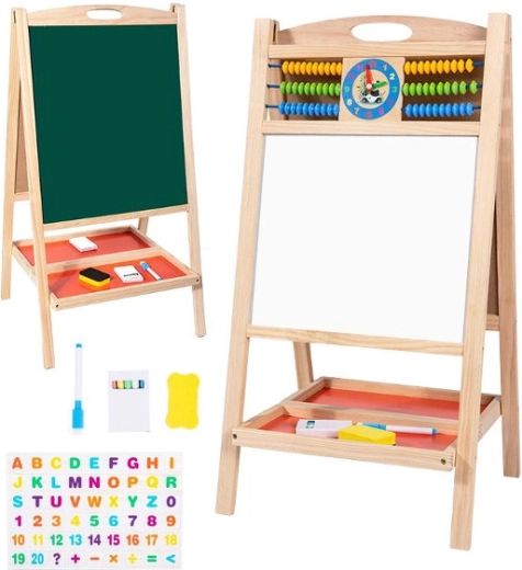 Kétszárnyú fa tábla, 70 cm