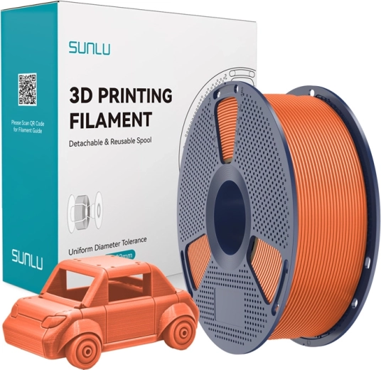 Sunlu PETG filament napsárga narancssárga