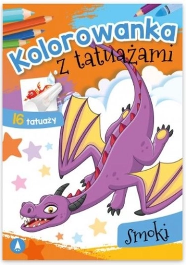 Smoko tetoválós kifestő és lemosható sárkánytetoválások