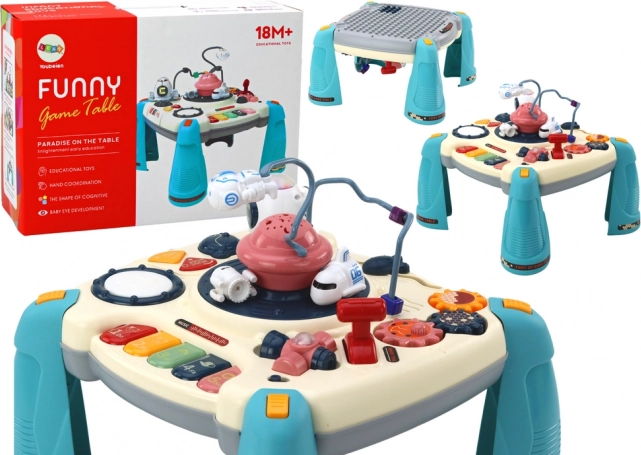 Gyermek Interaktív Oktató Asztal Zongora Alakú