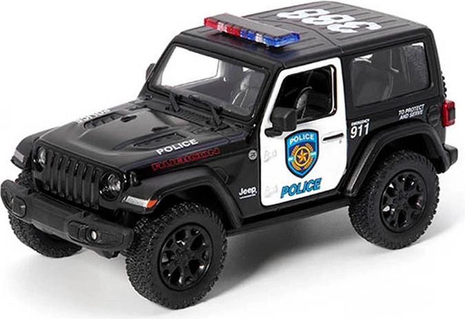 Fém modell Jeep Wrangler – rendőrség 2018