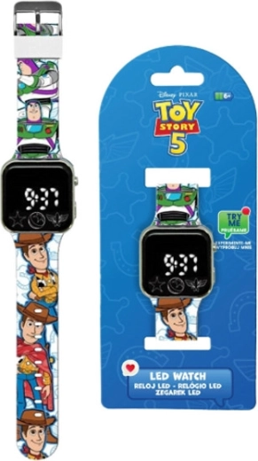 Toy Story 5 Woody gyermek LED-karóra