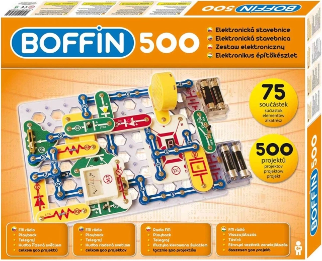 Boffin I 500 elektronikus építőkészlet