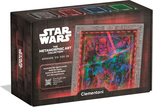 Clementoni metamorphic Star Wars puzzle 520 darabbal