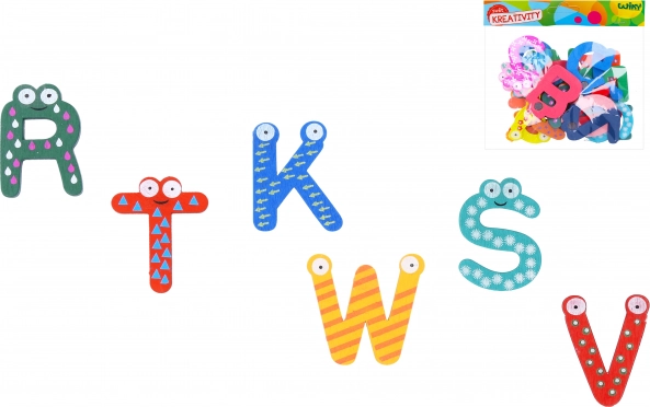 Fa mágneses ábécé