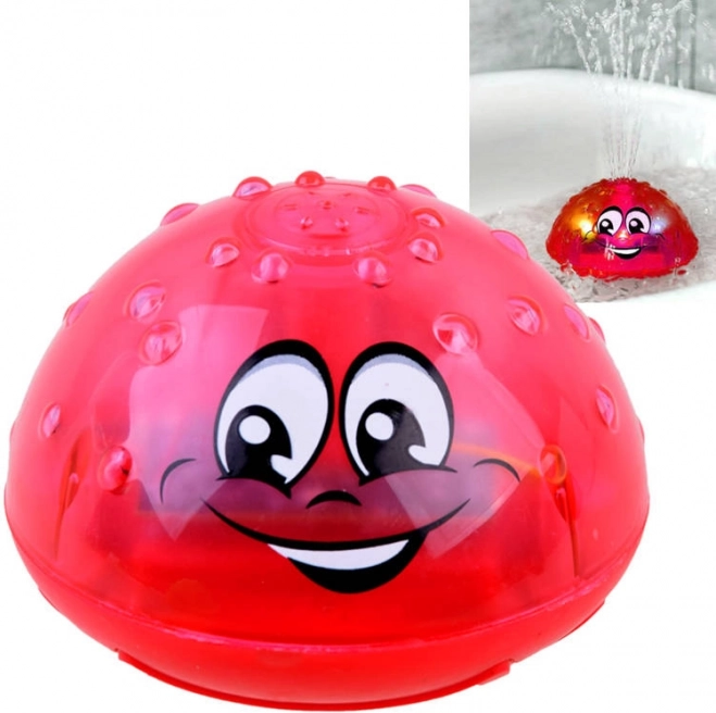 Lebegő fürdőkád-szökőkút fényekkel – Szökőkút