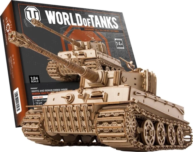 Little Story 3D fa makett World of Tanks Tiger M1