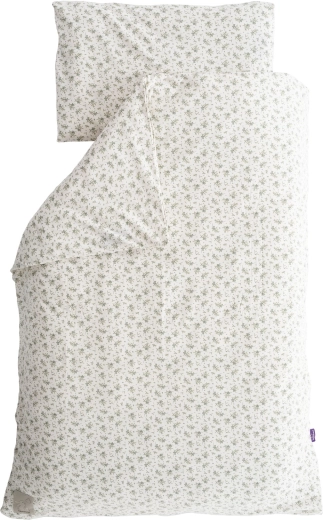 Träumeland jersey ágyneműhuzat olive 100 × 135 cm + 40 × 60 cm