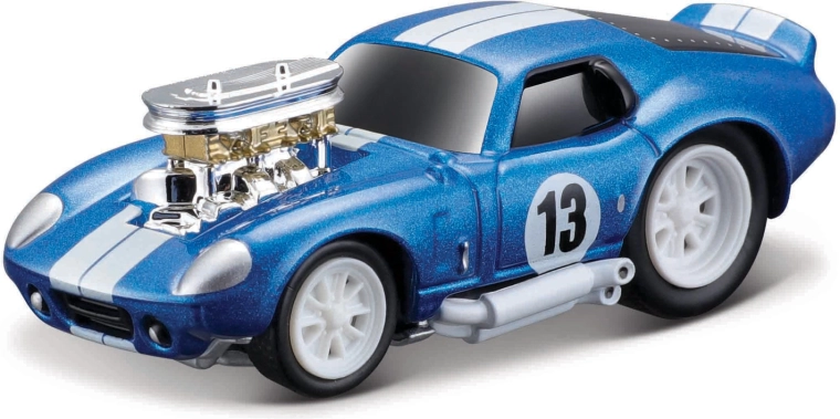 Maisto Muscle Machines Shelby Cobra Daytona Coupe kék 1:64