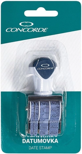 CONCORDE 4. sz. dátumbélyegző, bliszter