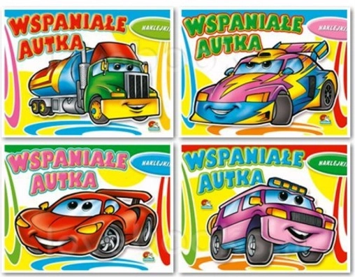 Színezőfüzetek – Csodás kisautók