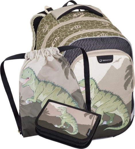 Bagmaster LUMI 24 C kis iskolai szett elsősöknek dinoszaurusszal