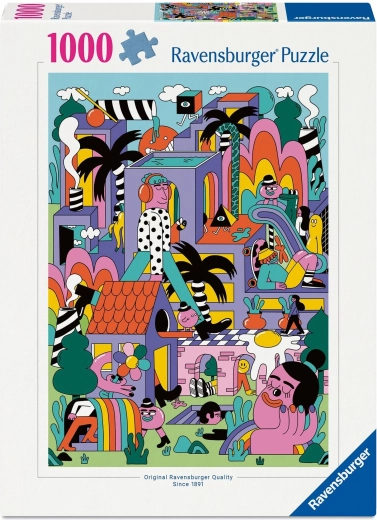 Ravensburger puzzle Álmodozás 1000 darab