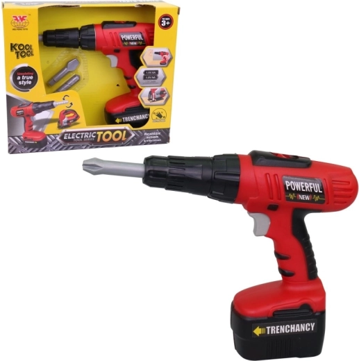 Gyermek fúrógép tartozékokkal