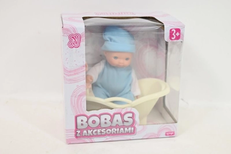 Natalia baba 11 cm-es babapopó káddal