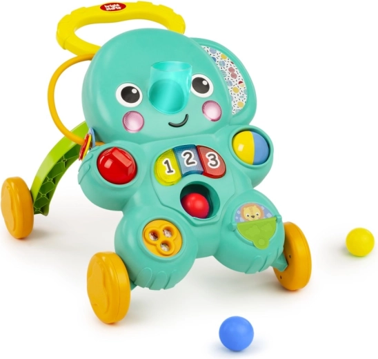 BRIGHT STARTS Stroll’n Roll 2 az 1-ben járássegítő és aktivitásközpont, 6 hó+