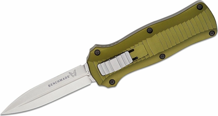 Benchmade Mini Infidel Woodland Green – automata kés, limitált kiadás