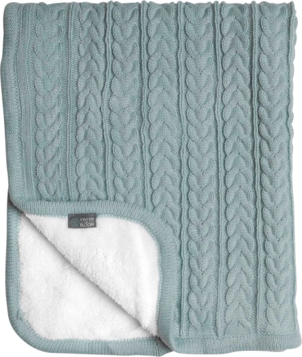 Vinter & Bloom Cuddly takaró Sage Green - 1 db