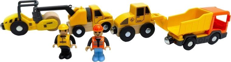 2Kids Toys építőipari járművek készlete figurákkal