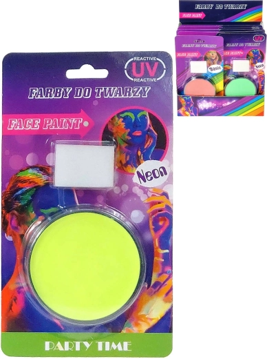 Klasszikus/UV neon arc festék gyerekeknek 12 színben – 1 készlet